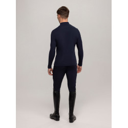 Baselayer à col Tommy Hilfiger Equestrian Phoenix homme Bleu marine Baselayer à col Tommy Hilfiger Equestrian Phoenix homme Bleu marine