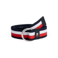Ceinture Tommy Hilfiger Equestrian Global Stripe homme Bleu marine