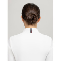 Chemise de concours Tommy Hilfiger Equestrian Charlotte manches longues femme Blanc Chemise de concours Tommy Hilfiger Equestrian Charlotte manches longues femme Blanc