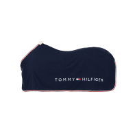 Couverture polaire Tommy Hilfiger Equestrian Genesis Bleu marine