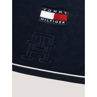 Couverture polaire Tommy Hilfiger Equestrian Oxford Bleu marine
