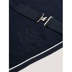Couverture polaire Tommy Hilfiger Equestrian Oxford Bleu marine Couverture polaire Tommy Hilfiger Equestrian Oxford Bleu marine