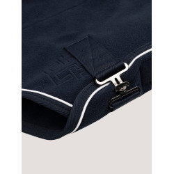 Tommy Hilfiger Equestrian Oxford fleece deken Marineblauw Tommy Hilfiger Equestrian Oxford fleece deken Marineblauw