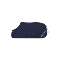 Tommy Hilfiger Equestrian wafelstructuur zweetdeken Marineblauw Tommy Hilfiger Equestrian wafelstructuur zweetdeken Marineblauw