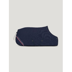 Tommy Hilfiger Equestrian wafelstructuur zweetdeken Marineblauw