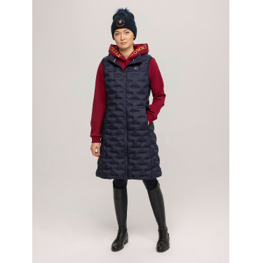 Mouwloze donsjas Tommy Hilfiger Equestrian Maine Puffer dames Mouwloze donsjas Tommy Hilfiger Equestrian Maine Puffer dames