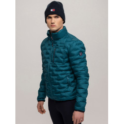 Tommy Hilfiger Equestrian Charleston heren donsjas Turkoois Blauw Tommy Hilfiger Equestrian Charleston heren donsjas Turkoois Blauw