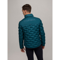 Doudoune Tommy Hilfiger Equestrian Charleston homme Turquoise Bleu Doudoune Tommy Hilfiger Equestrian Charleston homme Turquoise Bleu
