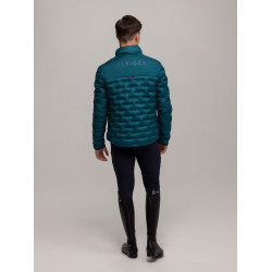 Tommy Hilfiger Equestrian Charleston heren donsjas Turkoois Blauw Tommy Hilfiger Equestrian Charleston heren donsjas Turkoois Blauw