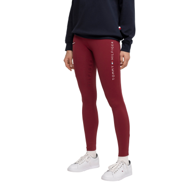 Legging Tommy Hilfiger Equestrian Elmira winter full grip dames Rood