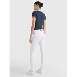 Pantalon Classic Tommy Hilfiger Equestrian femme Blanc