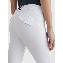Klassieke damesrijbroek Tommy Hilfiger Equestrian Wit Klassieke damesrijbroek Tommy Hilfiger Equestrian Wit