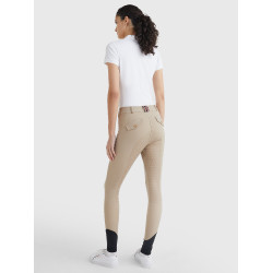 Pantalon Classic Tommy Hilfiger Equestrian femme Beige