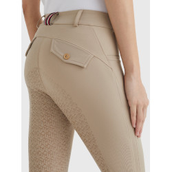 Pantalon Classic Tommy Hilfiger Equestrian femme Beige