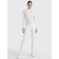 Damesrijbroek Tommy Hilfiger Equestrian Classic met kniestukken grip Beige