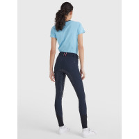 Pantalon Tommy Hilfiger Equestrian femme full grip Bleu marine