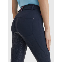 Pantalon Tommy Hilfiger Equestrian femme full grip Bleu marine Pantalon Tommy Hilfiger Equestrian femme full grip Bleu marine