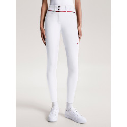 Tommy Hilfiger Equestrian Geneva kniestukken grip damesrijbroek Wit