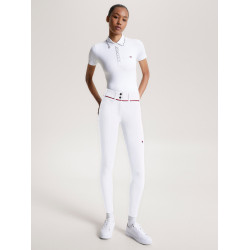 Tommy Hilfiger Equestrian Geneva kniestukken grip damesrijbroek Wit