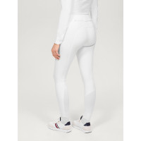 Pantalon Tommy Hilfiger Equestrian Helena femme grip genoux Blanc Pantalon Tommy Hilfiger Equestrian Helena femme grip genoux Blanc