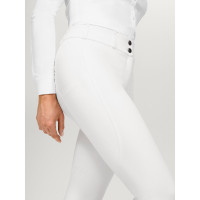 Pantalon Tommy Hilfiger Equestrian Helena femme grip genoux Blanc Pantalon Tommy Hilfiger Equestrian Helena femme grip genoux Blanc
