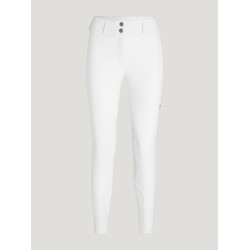 Pantalon Tommy Hilfiger Equestrian Helena femme grip genoux Blanc