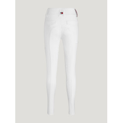 Pantalon Tommy Hilfiger Equestrian Highland Hybrid femme full grip Blanc