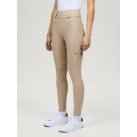 Pantalon Tommy Hilfiger Equestrian Highland Hybrid femme grip genoux Beige saison