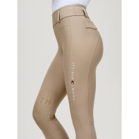 Tommy Hilfiger Equestrian Highland Hybrid damesrijbroek met kniestukken Marineblauw Tommy Hilfiger Equestrian Highland Hybrid damesrijbroek met kniestukken Marineblauw