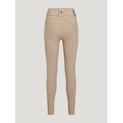 Pantalon Tommy Hilfiger Equestrian Highland Hybrid femme grip genoux Beige saison Pantalon Tommy Hilfiger Equestrian Highland Hybrid femme grip genoux Beige saison