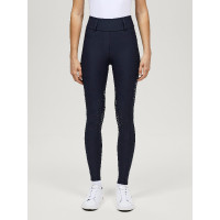 Pantalon Tommy Hilfiger Equestrian Highland Hybrid femme grip genoux Bleu marine Pantalon Tommy Hilfiger Equestrian Highland Hybrid femme grip genoux Bleu marine
