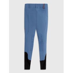 Pantalon Tommy Hilfiger Equestrian Pro femme grip genoux Blue coast Bleu Pantalon Tommy Hilfiger Equestrian Pro femme grip genoux Blue coast Bleu