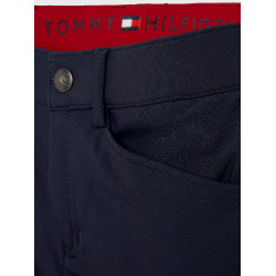 Pantalon Tommy Hilfiger Equestrian Pro homme grip genoux Bleu marine