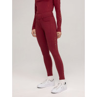 Pantalon Tommy Hilfiger Equestrian Vermont grip genoux femme Noir