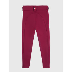 Pantalon Tommy Hilfiger Equestrian Vermont grip genoux femme Rouge