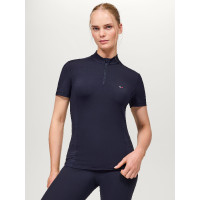 Trainingspolo Tommy Hilfiger Equestrian Genoa dames Marineblauw