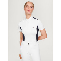 Polo de concours Tommy Hilfiger Equestrian Avon manches courtes femme Multicouleur