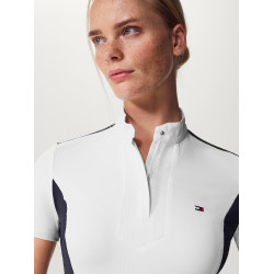Tommy Hilfiger Equestrian Avon wedstrijdpolo met korte mouwen voor dames Multicolor