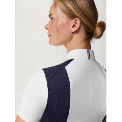 Tommy Hilfiger Equestrian Avon wedstrijdpolo met korte mouwen voor dames Multicolor