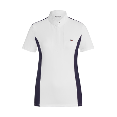 Tommy Hilfiger Equestrian Avon wedstrijdpolo met korte mouwen voor dames