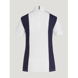 Tommy Hilfiger Equestrian Avon wedstrijdpolo met korte mouwen voor dames Multicolor