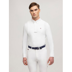 Wedstrijdpolo Tommy Hilfiger Equestrian Columbus lange mouwen heren