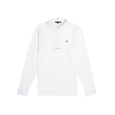 Wedstrijdpolo Tommy Hilfiger Equestrian Columbus lange mouwen heren Wedstrijdpolo Tommy Hilfiger Equestrian Columbus lange mouwen heren