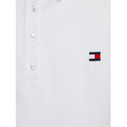 Polo de concours Tommy Hilfiger Equestrian Fresh Air Performance manches courtes homme Blanc Polo de concours Tommy Hilfiger Equestrian Fresh Air Performance manches courtes homme Blanc