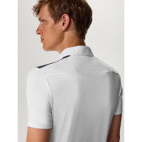 Wedstrijdpolo Tommy Hilfiger Equestrian Hamilton met korte mouwen voor heren Wit Wedstrijdpolo Tommy Hilfiger Equestrian Hamilton met korte mouwen voor heren Wit
