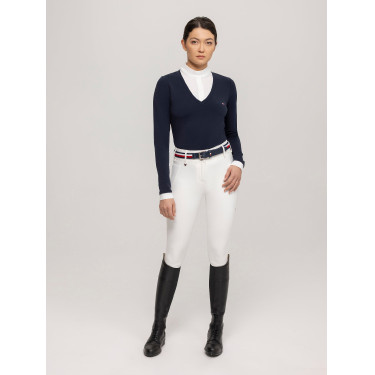Polo de concours Tommy Hilfiger Equestrian Montana 2 en 1 femme Polo de concours Tommy Hilfiger Equestrian Montana 2 en 1 femme