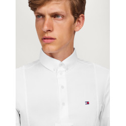 Polo de concours Tommy Hilfiger Equestrian Neville manches longues homme Blanc Polo de concours Tommy Hilfiger Equestrian Neville manches longues homme Blanc