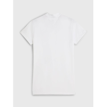 Wedstrijdpolo Tommy Hilfiger Equestrian Performance Strass korte mouwen dames Wit Wedstrijdpolo Tommy Hilfiger Equestrian Performance Strass korte mouwen dames Wit