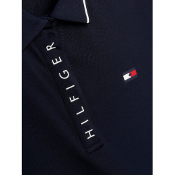 Tommy Hilfiger Equestrian Harlem damespolo met korte mouwen Marineblauw