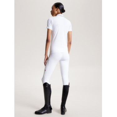 Tommy Hilfiger Equestrian Harlem damespolo met korte mouwen Tommy Hilfiger Equestrian Harlem damespolo met korte mouwen